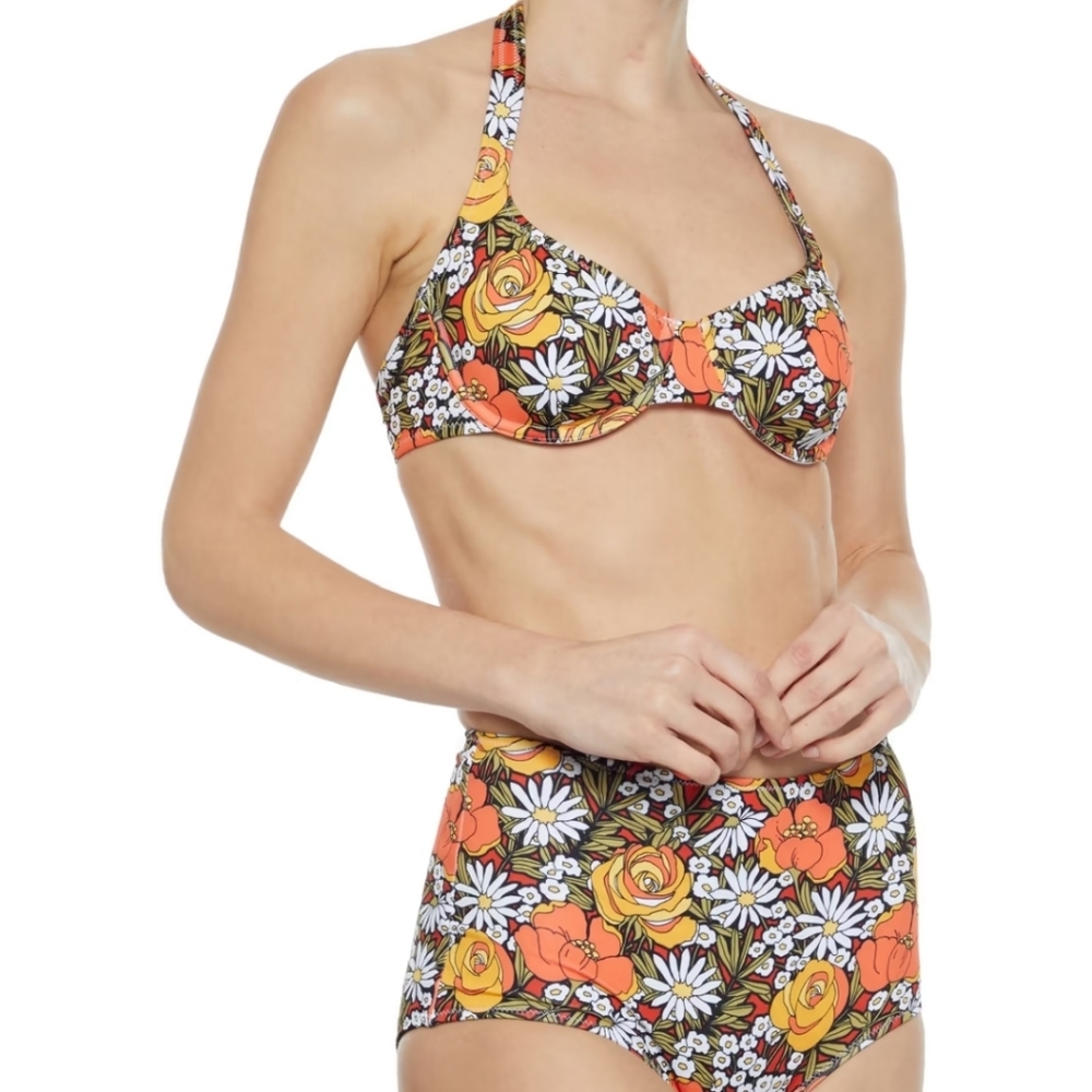 RE/DONE x Solid & Striped Woodstock Bikini Top